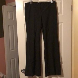Charcoal editor flare pants
